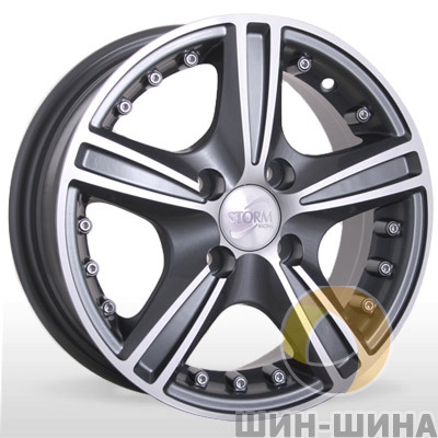 Диски BK 106 GP (Gray Polished) Storm
